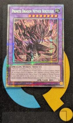 DUAD-EN035 Primite Dragon Nether Berzelius Starlight Rare 1st Ed YuGiOh - Image 1
