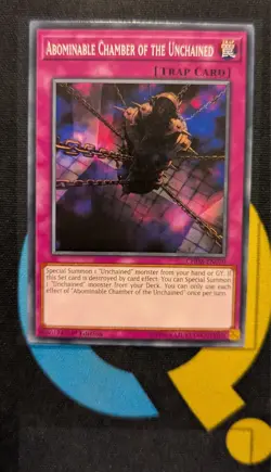 CHIM-EN070 Abominable Chamber of the Unchained Common 1st Edition YuGiOh Card - Image 2