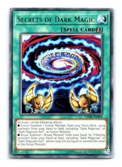 Secrets Of Dark Magic - LED6-EN004 - Rare  - Yugioh - Image 1
