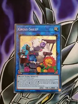 YuGiOh MP21-EN018 Cross-Sheep Prismatic Secret Rare LP 1st Ed - Image 2