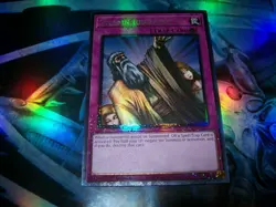 Solemn Judgment 1st Edition Prismatic Collector's Rare RA02-EN075 Yu-Gi-Oh! - Image 2
