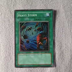 Heavy Storm MRD-142 Metal Raiders LP Super Rare Unlimited Edition Yu-Gi-Oh - Image 3