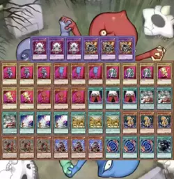 YuGiOh CHAZZ IT UP! 77 Card Ojama / Armed Dragon / VWXYZ Deck with Free Game Mat - Image 2