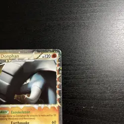 Pokemon TCG Donphan HeartGold & SoulSilver 107/123 Holo Prime Rare - Image 3