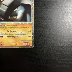 Pokemon TCG Donphan HeartGold & SoulSilver 107/123 Holo Prime Rare - Image 4