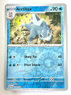 Arctibax 059/193 Reverse Holo Uncommon Paldea Evolved Pokemon TCG - Near Mint NM - Image 1