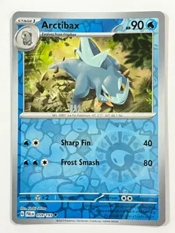 Arctibax 059/193 Reverse Holo Uncommon Paldea Evolved Pokemon TCG - Near Mint NM - Image 4