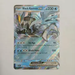 Pokemon Black Kyurem ex 48/191 Surging Sparks Double Rare NM-M - Image 1
