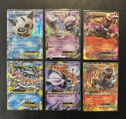 Pokemon TCG XY BREAKthrough EX Card Lot of 6 NM/M Mega Mewtwo Mega Houndoom - Image 1