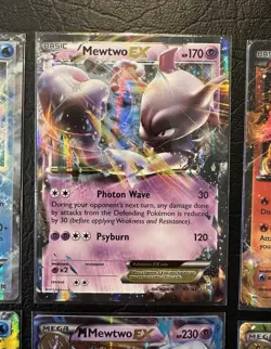Pokemon TCG XY BREAKthrough EX Card Lot of 6 NM/M Mega Mewtwo Mega Houndoom - Image 3