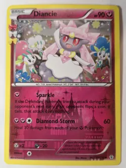 Diancie RC22/RC32 XY Evolutions Radiant Collection Pokemon Holo Foil Nice! - Image 1