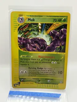 PokÃ©mon Muk TCG Rev-Holo Card #23/147 Aquapolis Set Rare Near Mint - Image 1