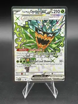 Teal Mask Ogerpon ex 166 Sv: Scarlet & Violet Promo Cards Holo - Image 1