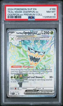 Teal Mask Ogerpon ex 166 Sv: Scarlet & Violet Promo Cards Holo - Image 2