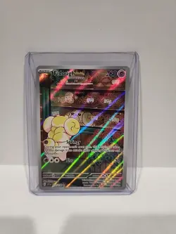 Fidough Scarlet & Violet Base Set Illustration Card 213/198 NM/M Condition - Image 1