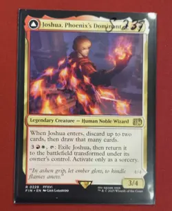 MTG Joshua, Phoenix's Dominant / FIN 0229 Final Fantasy R NM - Image 1
