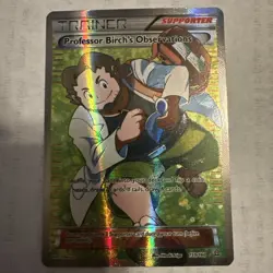 Professor Birch's Observations 159/160 XY-Primal Clash Full Art Pokemon Card - Image 1