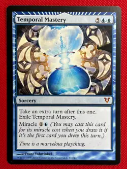 MTG 1X Temporal Mastery X1 Avacyn Restored Magic - NM - Image 1