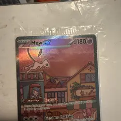 Mew ex SVP 053 Pokemon TCG Scarlet Violet 151 Black Star Promo Full Art SEALED - Image 10