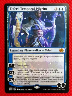 MTG 1X Teferi, Temporal Pilgrim X1 The Brothers' War Magic - NM/MT - Image 1
