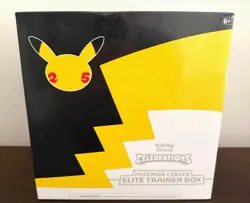 Pokemon TCG: Celebrations Pokemon Center Exclusive Elite Trainer Box ETB - Image 1