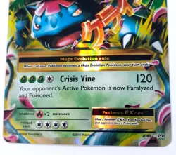 Pokemon M Venusaur EX 2/108 XY: Evolutions Ultra Rare Near Mint -- see photos!! - Image 3