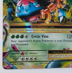 Pokemon M Venusaur EX 2/108 XY: Evolutions Ultra Rare Near Mint -- see photos!! - Image 4