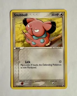 Snubbull 74/115 - Ex Unseen Forces 2005 - Pokémon Card - Image 1