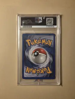 2002 POKEMON LEGENDARY COLLECTION #45 GROWLITHE REVERSE FOIL PSA 6 - Image 2