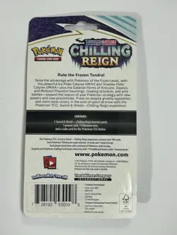 Pokemon TCG: Sword & Shield: Chilling Reign Single Pack Blister Phanpy Promo - Image 4