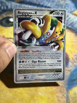 Regigigas LV.X DP30 Diamond and Pearl Holo - Image 4