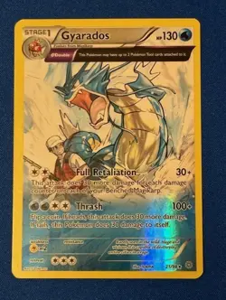 GYARADOS 2015 POKEMON XY ANCIENT ORIGINS REVERSE FOIL 21/98 Q1370 - Image 3
