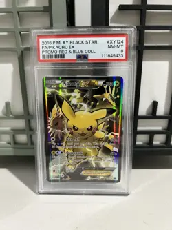 Pikachu EX XY124 XY Holo - Image 4