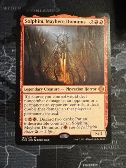 Solphim, Mayhem Dominus - Phyrexia: All Will Be One - NM MTG #150/271 - Image 1