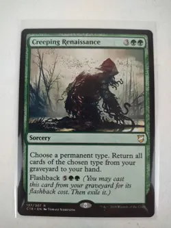 Creeping Renaissance - Commander 2018 C18 Magic the Gathering MTG - NM+ - Image 1