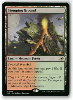 Stomping Ground Edge of Eternities Regular MTG NM MAGIC - Image 1
