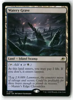 Watery Grave Edge of Eternities Regular MTG NM MAGIC - Image 1