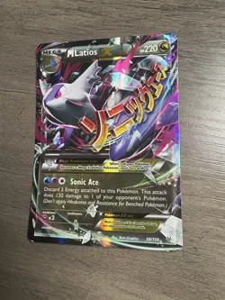 Pokémon TCG Mega M Latios EX Holo Ultra Rare Card 59/108 XY Roaring Skies - Image 8