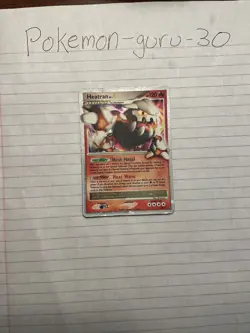 Heatran LV.X DP31 Diamond and Pearl Holo - Image 1