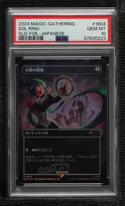 Sol Ring Japanese Foil Magic: Secret Lair Drop Series PSA 10 GEM MT 9ow - Image 1