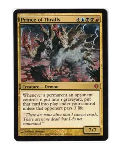 MTG - NM - Prince of Thralls - Shards of Alara 182 - Image 1