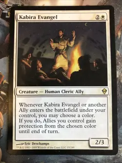1x Kabira Evangel Zendikar LP MTG Magic The Gathering x1 MKE - Image 5