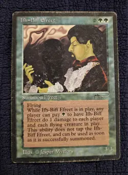 MTG Ifh-Biff Efreet Arabian Nights Magic the Gathering MP - Image 3