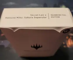 English ~ Secret Lair Hatsune Miku Sakura Superstar EN Rainbow Foil Edition - Image 5
