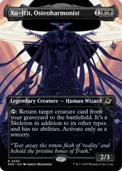 MTG Edge of Eternities - Xu-Ifit, Osteoharmonist Borderless NM - Image 1