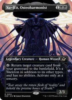 MTG Edge of Eternities - Xu-Ifit, Osteoharmonist Borderless NM - Image 3