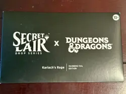 Magic the Gathering MTG Secret Lair x Dungeons & Dragons Karlach's Rage Foil - Image 1