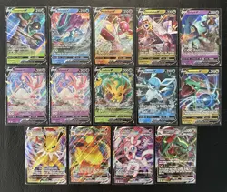 Pokemon TCG Sun & Moon Evolving Skies V & VMAX Card Lot of 14 NM/M - Image 1
