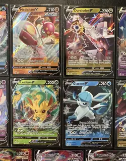Pokemon TCG Sun & Moon Evolving Skies V & VMAX Card Lot of 14 NM/M - Image 15