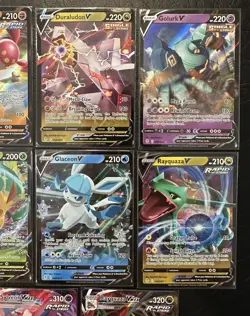 Pokemon TCG Sun & Moon Evolving Skies V & VMAX Card Lot of 14 NM/M - Image 4